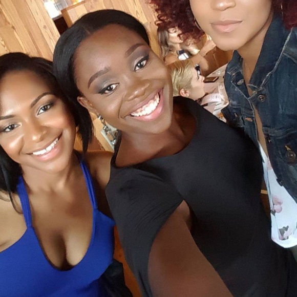 dillards Dresses & Skirts - Black dress with cape